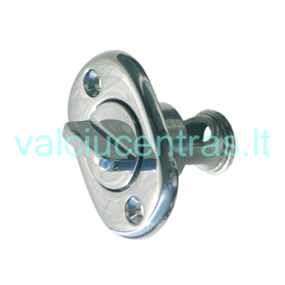 Nerūdijančio plieno drenažo kamštelis 24mm